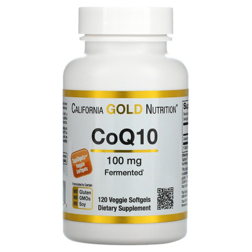 CoQ10 (коэнзим Q10) 100 мг 120 капсул (California Gold Nutrition)