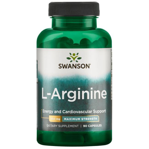 L-Arginine 850 мг (L-Аргинин) 90 капсул (Swanson)
