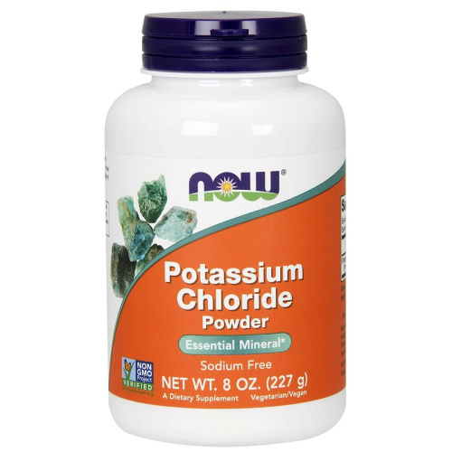 Potassium Chloride Powder (Хлорид Калия Порошок) 227 грамм (Now Foods)