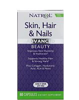 Skin Hair & Nails Advanced Beauty капс. №60 (Natrol)