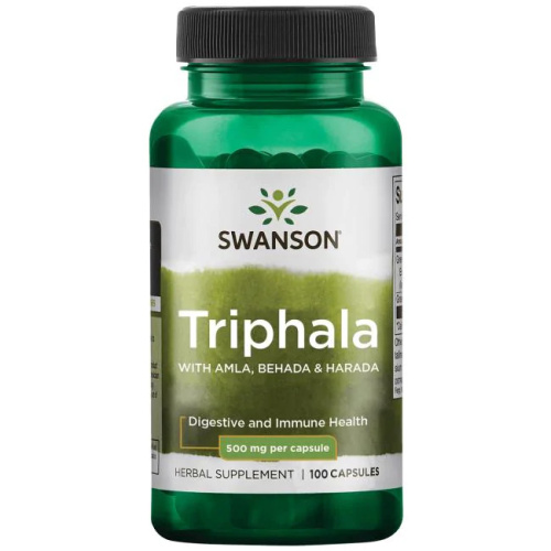Triphala 500 mg (Трифала) 100 капсул (Swanson)