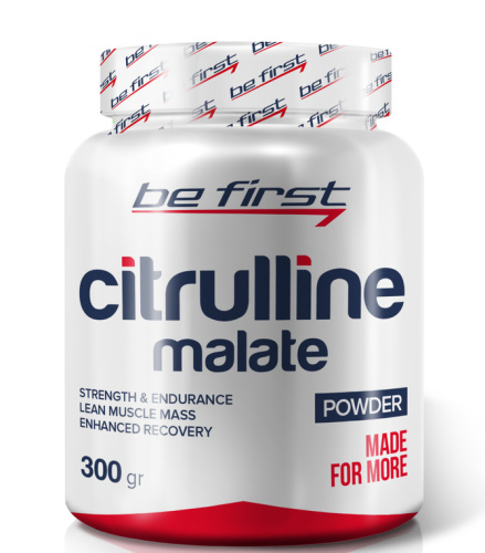 Citrulline Malate Powder (Без Вкуса) 300 г (Be First) фото 2