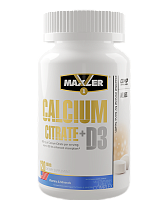 Maxler Calcium Citrate + Vitamin D3 (Цитрат кальция + витамин Д3) 120 таблеток