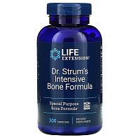 Dr. Strum's Intensive Bone Formula (Средство для здоровья костей) 300 капсул (Life Extension)