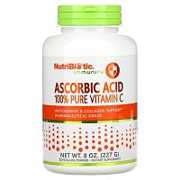 Ascorbic Acid 100% Pure Vitamin C (100% чистый витамин С кристаллический порошок) 227г (NutriBiotic)