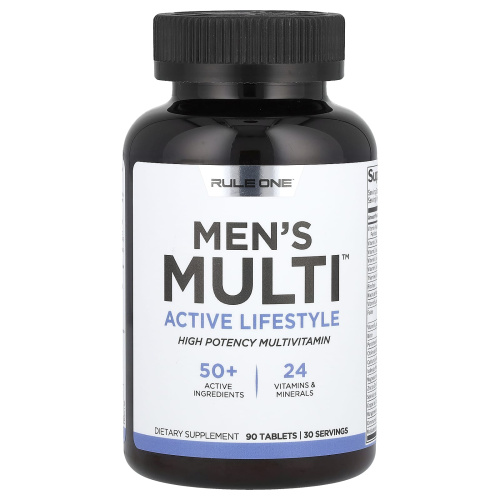 Men's Multi Active Lifestyle Multivitamin 90 таблеток (Rule One) фото 5