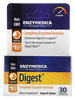 Digest срок 04.2024 (Пищеварительные ферменты) 30 капсул (Enzymedica)