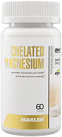 Chelated Magnesium 200 мг USA (Хелатный магний бисглицинат ) 60 вегетарианских таблеток (Maxler)