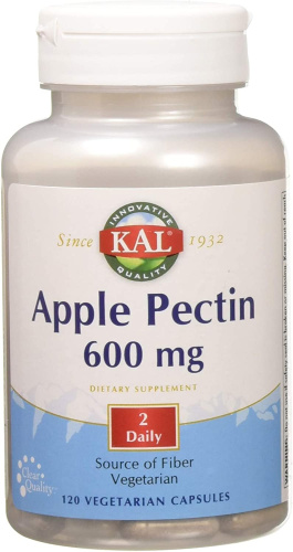 Apple Pectin 600 mg (Яблочный Пектин 600 мг) 120 вег капсул (KAL) фото 4