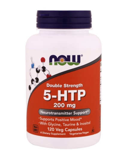 5-HTP 200 мг 120 капсул (Now Foods)