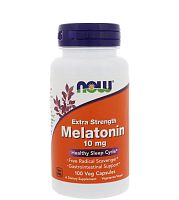 Melatonin 10 мг (Мелатонин) 100 вег капс (Now Foods)