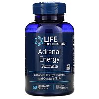 Adrenal Energy (Поддержка надпочечников) 60 вег капсул (Life Extension)