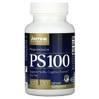 PS100 (Фосфатидилсерин) 30 мягких капсул (Jarrow Formulas)