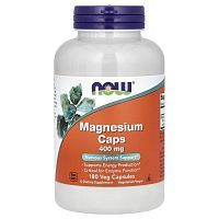 Magnesium Caps (Магний) 400 mg 180 капсул (NOW)