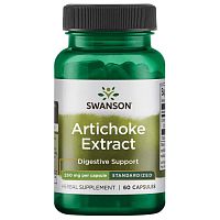 Artichoke Extract (Экстракт Артишока) 250 мг 60 капсул (Swanson)
