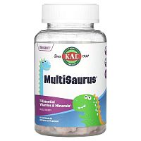 MultiSaurus витамины и микроэлементы 60 жевательных таблеток (KAL)