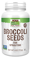 BROCCOLI SEEDS SPRT (Семена брокколи для проращивания) 113 г (NOW Real Food)