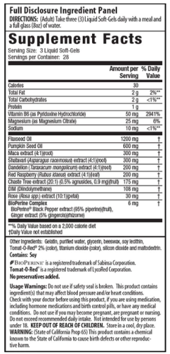 Menstrual Relief Hormone Balance, срок 05.2024 84 мягких желатиновых капсул (Irwin Natural) фото 3