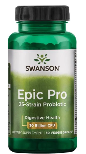 Epic Pro 25-Strain Probiotic (Пробиотик 25 штаммов) 30 вег капсул (Swanson)