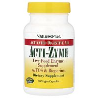 Acti-Zyme (средство для улучшения пищеварения) 90 вег капсул (NaturesPlus)