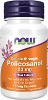 Policosanol Double Strength (Поликосанол двойной концентрации) 20 мг 90 капсул (NOW)
