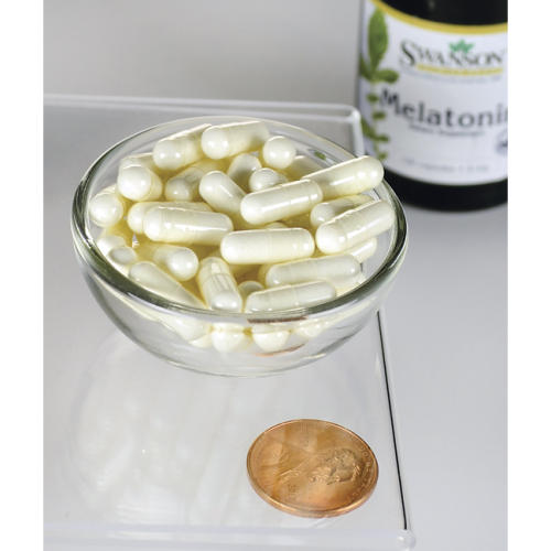 Melatonin 3 мг (Мелатонин) 120 капсул (Swanson) фото 2