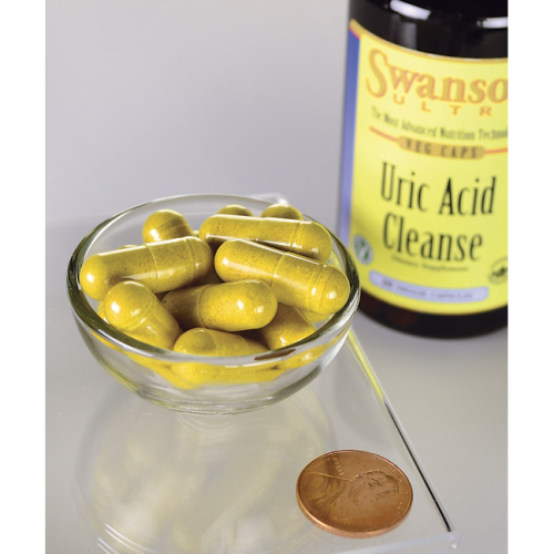 Uric Acid Cleanse (Очищение от мочевой кислоты) 60 вег капсул (Swanson) фото 2