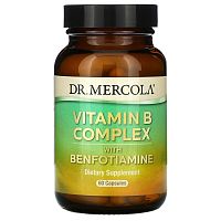 Vitamin B Complex with Benfotiamine 60 капсул (Dr. Mercola)