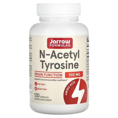 N-Acetyl Tyrosine 350 мг (N-ацетилтирозин) 120 капсул (Jarrow Formulas)_