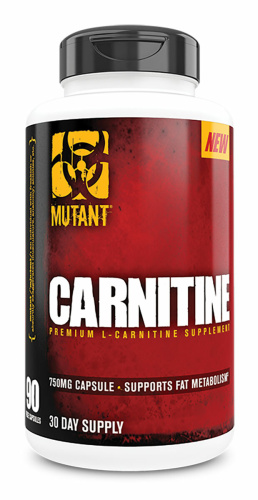 L-Carnitine 750 мг (L-Карнитин тартат) 90 капсул (Mutant)