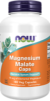 Magnesium Malate CAPS (Магний Малат) 180 вег капс (Now Foods)