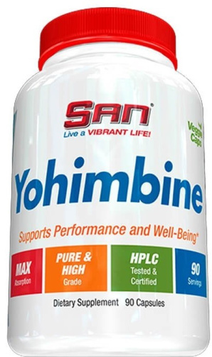 Yohiimbine 90 капсул (SAN)_