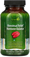 Menstrual Relief Hormone Balance, срок 05.2024 84 мягких желатиновых капсул (Irwin Natural)