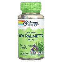 Saw Palmetto 580 mg (Пальма сереноа (ягода 580 г) 100 вег капсул (Solaray)