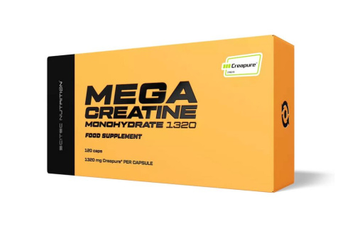 Mega Creatine Monohydrate 1320 мг 120 капсул 