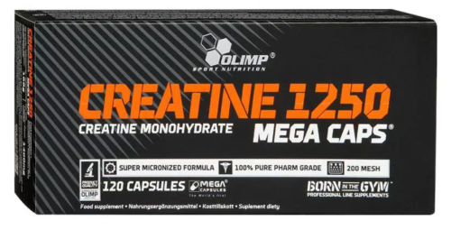 Creatine 1250 Mega Caps (Креатин 1250 Мега) 120 капсул (Olimp)