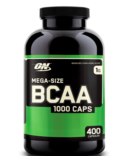 BCAA 1000 mg - 400 капсул (Optimum Nutrition)