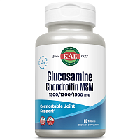 Glucosamine Chondroitin MSM 60 таблеток (KAL)