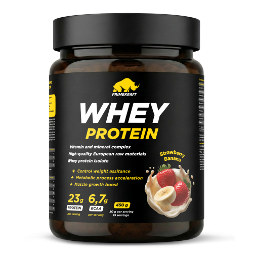 Whey Protein 450 г (PrimeKraft) Whey Protein 450 г (PrimeKraft)