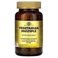Vegetarian Multiple 180 вег капсул (Solgar) Срок 05.22