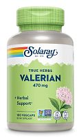 Valerian 470 mg Root (Корень Валерианы 470 мг) 180 вег капсул (Solaray)