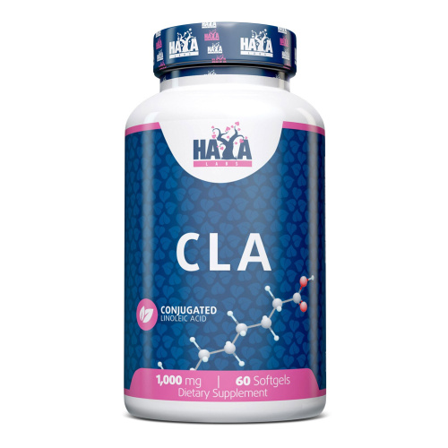 CLA 1000 мг (Конъюгированная линолевая кислота) 60 гел капсул (Haya Labs)
