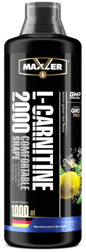 L-Carnitine 2000 mg (Л-Карнитин 2000 мг) 1000 мл (Maxler) срок 02/2022
