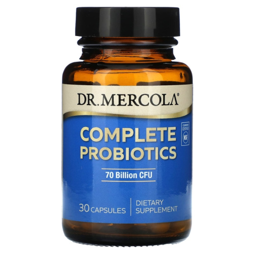 Complete Probiotics 70 Billion CFU (Пробиотики)30 капсул (Dr. Mercola)