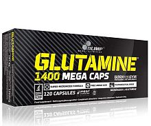 L- Glutamine Mega Caps 120 капс (Olimp)