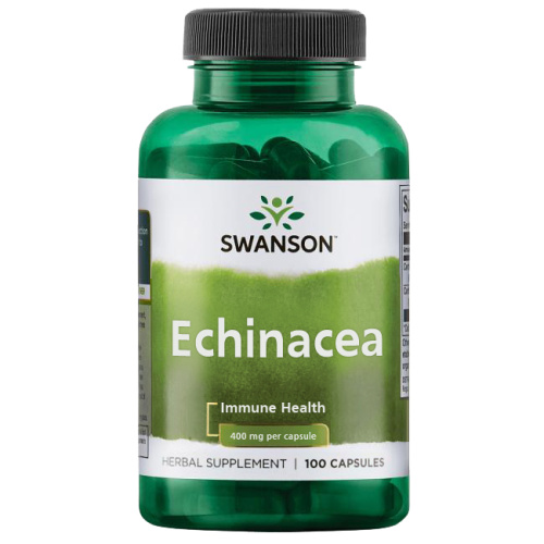 Echinacea 400 мг (Экстракт Эхинацеи пурпурной) 100 капсул (Swanson)