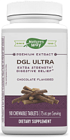 DGL Ultra 75 mg (глицирризинат солодки 75 мг) 90 жевательных таблеток (Nature's Way)