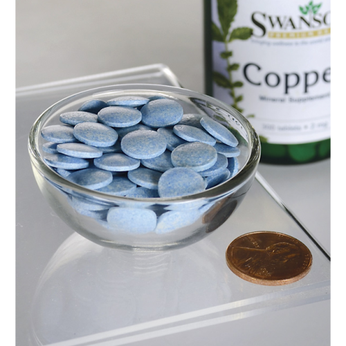 Copper (Медь) 2мг 300 таблеток (Swanson) фото 3 Copper (Медь) 2мг 300 таблеток (Swanson) фото 3