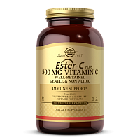 Ester-C Plus Vitamin C 500 мг 250 вег капсул (Solgar)