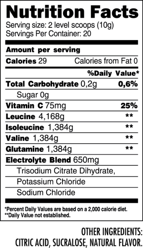 Life BCAA Powder 200 гр (Tree of Life) фото 2